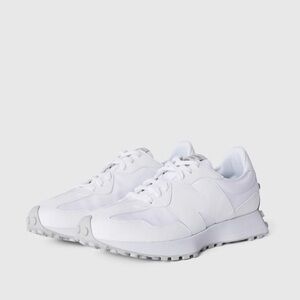 New Balance X Figs 327 White with Cushioned Midsole and Mesh Design WM 11 MN 9.5